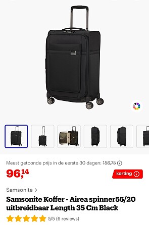 Samsonite Airea Spinner 55 koffer