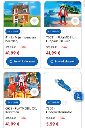 -30% op Playmobil