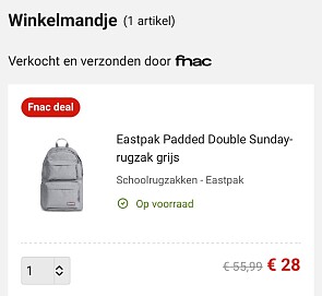 Eastpak Padded Double Sunday-rugzak