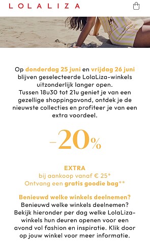 -20% EXTRA bij aankoop vanaf € 25 Ontvang een gratis goodie bag