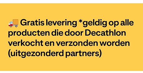 Gratis levering bij Decathlon!