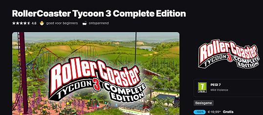 Rollercoaster Tycoon 3 gratis