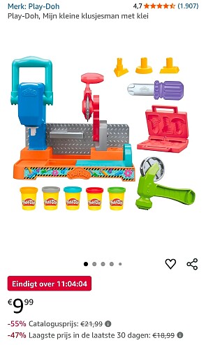 Prime Day: Play-Doh aan mooie kortingen!