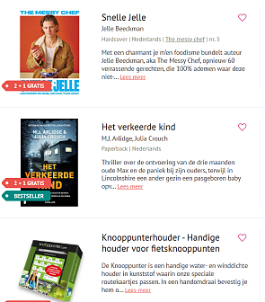 Standaard Boekhandel zomerdeal