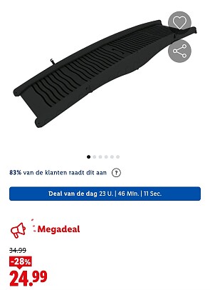 -28% Hondenloopplank, inklapbaar