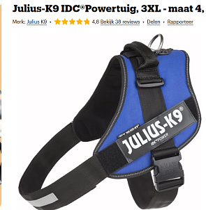 Honden tuig Julius K9