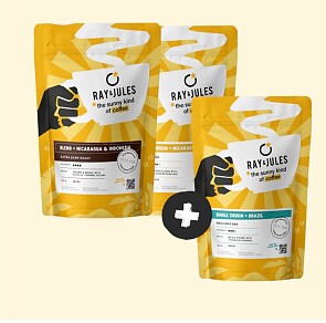 Zomers koffiepakket 2+1 gratis