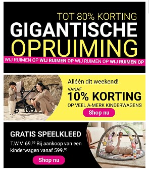 Van Asten babysuperstore Tot -80%