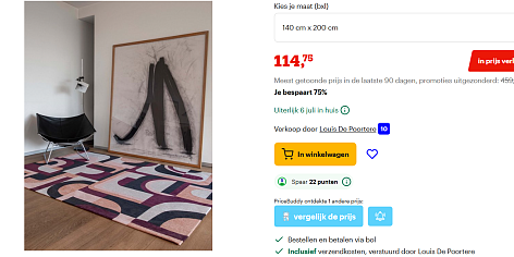 Tapijten Lous De Poortere Mega promoties bij bol! Kortingen vanaf 70%!!! Ruime keuze!
