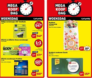 Mega koopdag bij Kruidvat op 1 juli 2026