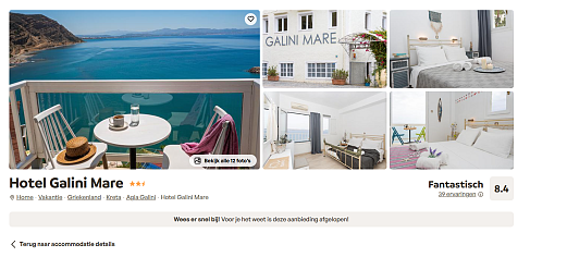 ✈️ KRETA VOOR €455,50 PP — LAST MINUTE VANUIT BRUSSEL!