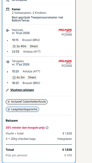 ✈️ Turkije met de kinderen => All in top deal!