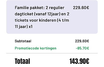 Kortingscode Moviepark