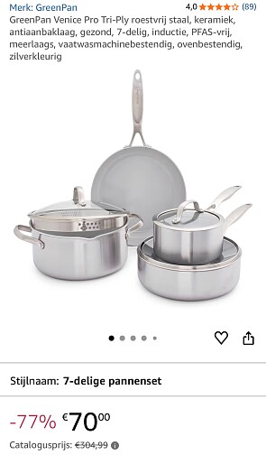 GreenPan Venice Pro set