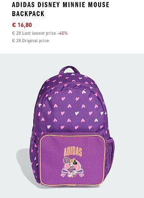 adidas Disney Minnie Mouse rugzak