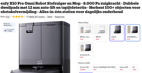 Image of robotstofzuiger