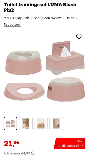 Toilet trainingsset LUMA
