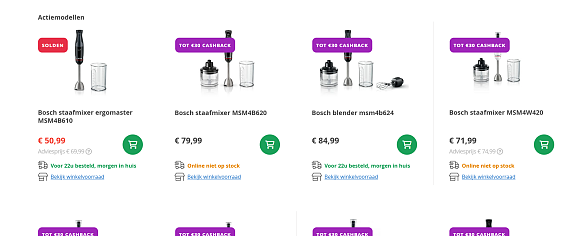🔵 BOSCH air fryer — tot €30 cashback!