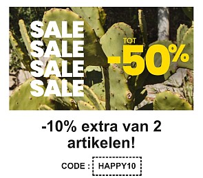 10% extra bovenop sale