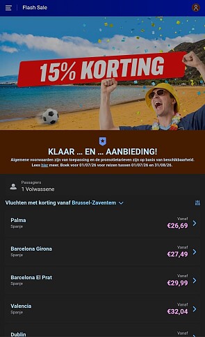 ✈️ enkel vandaag! Ryanair Flash Sale 15% korting op zomervluchten!