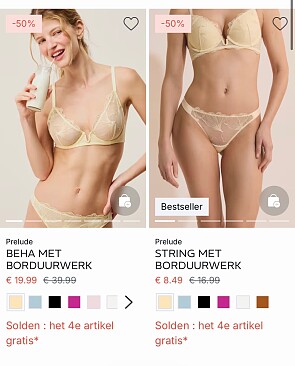 Etam solden actie