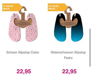 Slipstops 2e halve prijs