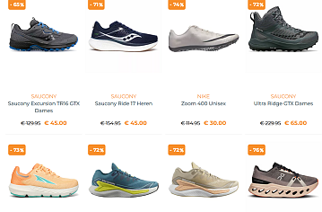 Meer dan 70% op loopschoenen? 😱 Scoor nu bij Runnerslab!