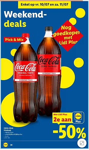 Weekenddeals bij Lidl 10/7 en 11/7