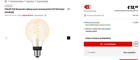 💡 PHILIPS HUE SLIMME LAMP DEAL! 💡