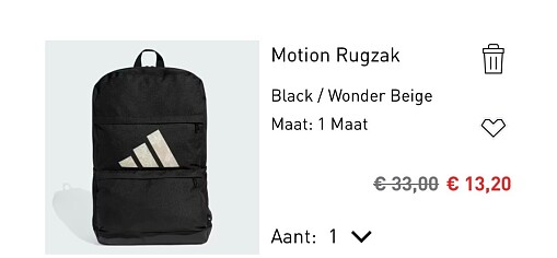 Adidas rugzak