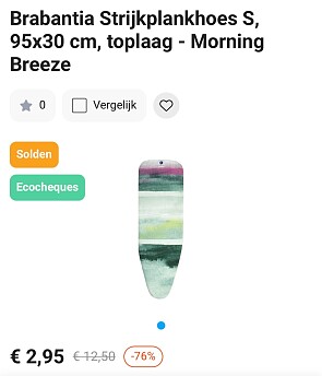 Brabantia Strijkplankhoes S
