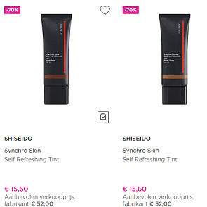 BE Creative make-up aan -50% en andere koopjes tot -70% bij ICI Paris XL