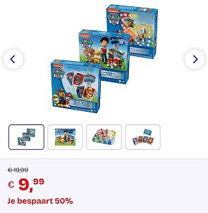 -50% PAW Patrol Game Bundle 3-pack