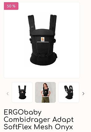 Ergobaby draagzak -50%
