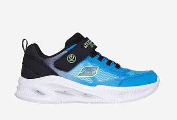 -43% SKECHERS Kindersneakers met lichtjes Meteor Lights Krendox blauw zwart