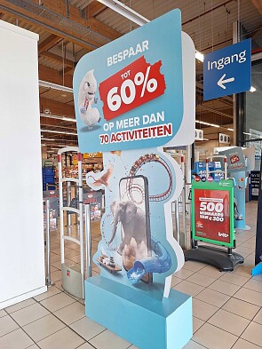 Bespaar op meer dan 70 activiteiten met de spaaractie van Carrefour