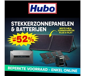 Tot 52% korting op zonnepanelen ☀️en thuisbatterijen 🔋