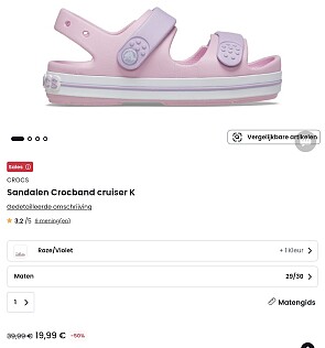 CROCS Sandalen Crocband cruiser K -50%