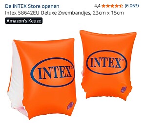 Intex zwembandjes