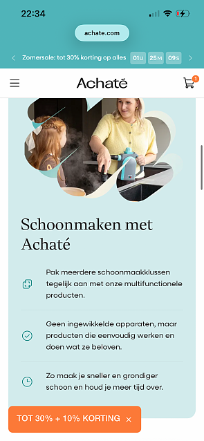 -5€ korting op achate