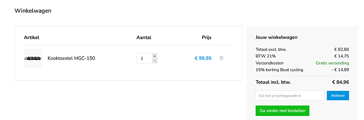 15% korting voo outdoor avonturiers en kampeerliefhebbers bij Mestic