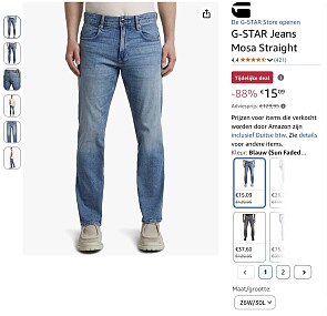 G-STAR Jeans Mosa Straight 26/30