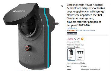 Gardena smart Power Adapter