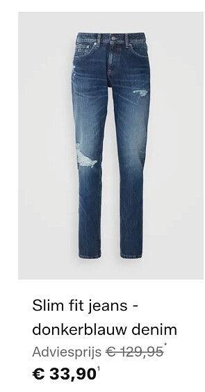 Tot 74% korting op Tommy Jeans