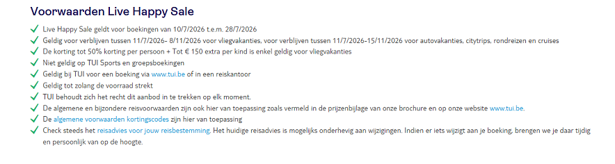 Zotte reis deals bij Tui met Happy Sale! Bewijs? 1.960,90 euro voor 7 nachten halfpension naar Spanje met 2 volwassenen 2 kinderen!