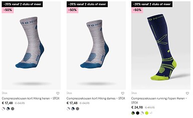 Stox aan 50% + 20% extra!