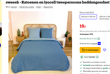 beddengoed katoen