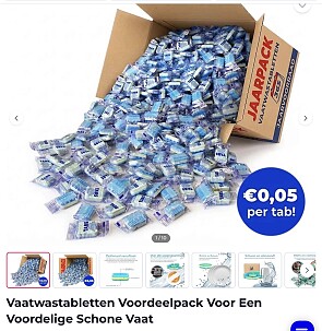 Vaatwastabletten Voordeelpack