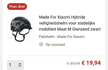 Made For Xiaomi Hybride veiligheidshelm