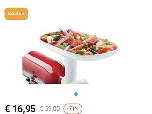 KitchenAid Ingrediënten dienblad